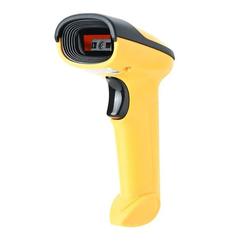 Cititor Coduri de Bare, Zamo®, Kefar K5, Laser 2D, Conectivitate USB si BT, Mod Continuu si Manual, Plug & Play, Negru si Galben